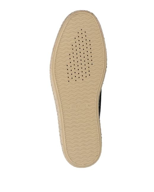 Geox Blue Lace-Up Shoes Leather for men