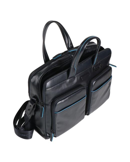 Piquadro Black Handbag for men