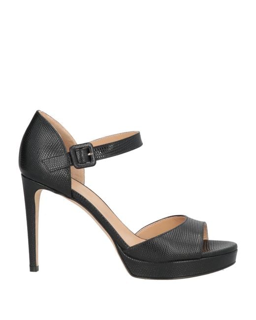 Sergio Rossi Black Sandals
