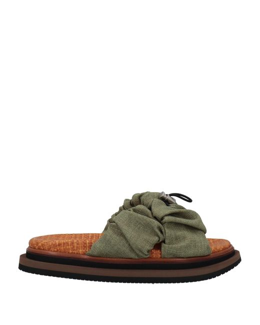 Hogan Green Sandals