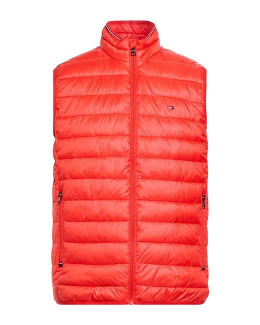Tommy Hilfiger Red Gilet for men