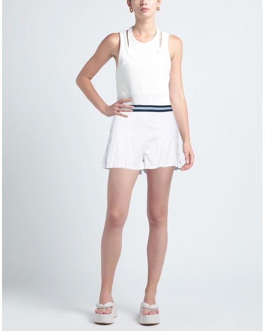 The Upside White Shorts & Bermuda Shorts