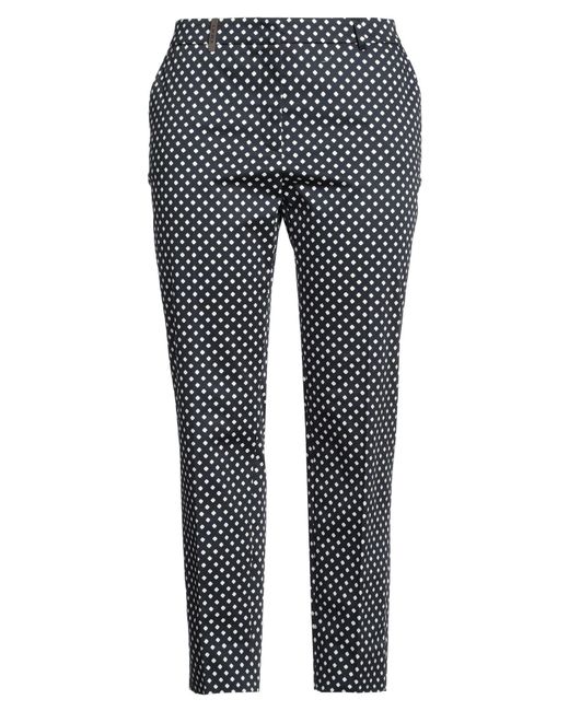 Peserico Blue Icon 4718 Midnight Pants Cotton, Elastane