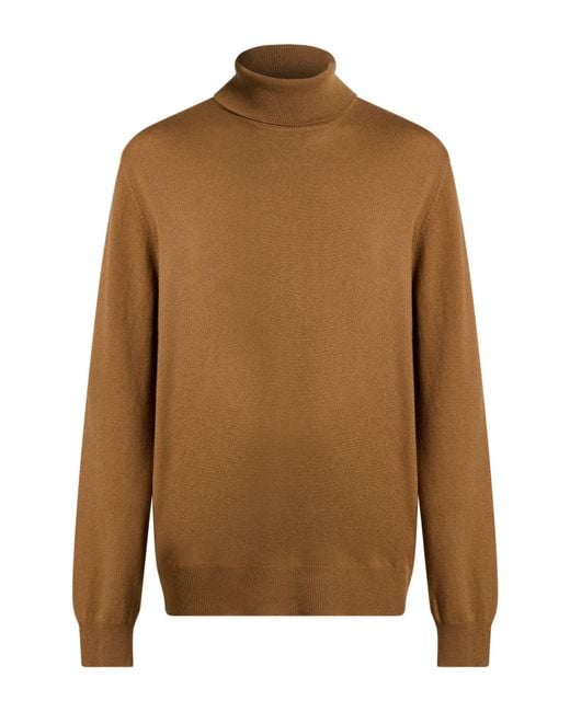 Gran Sasso Brown Turtlenecks for men