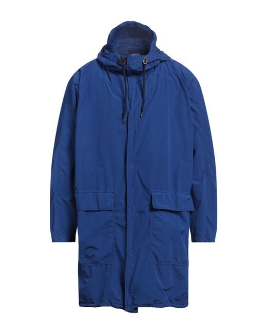 Aspesi Jacke, Mantel & Trenchcoat in Blue für Herren