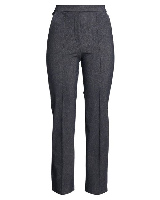 La Petite Robe Di Chiara Boni Gray Pants Polyamide, Elastane