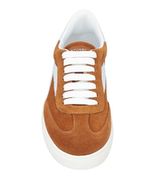 Stuart Weitzman Brown Sneakers Leather