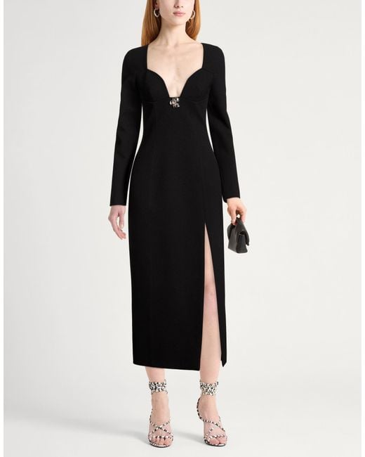 Blumarine Black Midi Dress