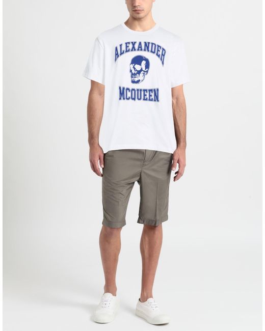McQueen Blue T-shirt for men