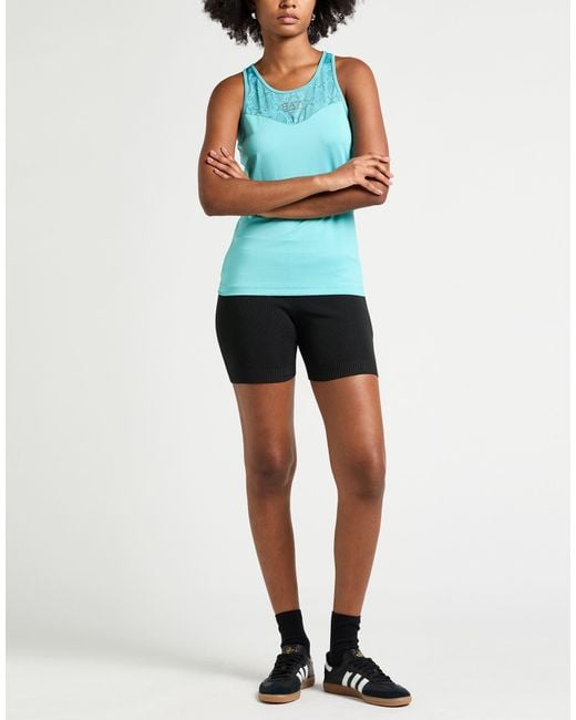 EA7 Blue Tank Top