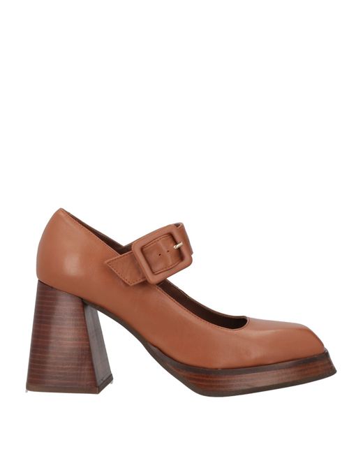 Alohas Brown Pumps