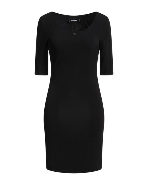 Robe Courte DSquared² en coloris Black