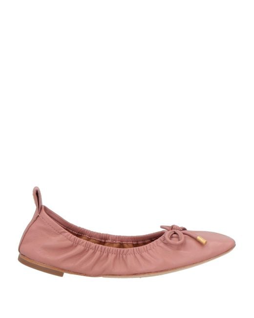 Tory Burch Pink Ballet Flats