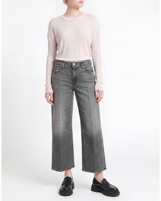 Mother Gray Jeans Cotton, Lyocell, Elastane