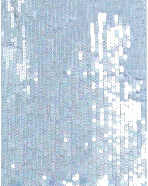 P.A.R.O.S.H. Blue P.A.R.O..H. Mini Dress Polyamide, Elastane, Pvc
