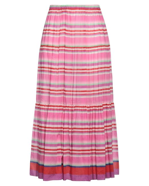 Giada Benincasa Pink Maxi Skirt