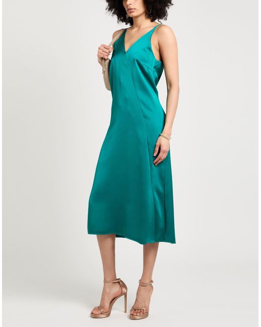 SEVENTY VENEZIA Blue Midi-Kleid