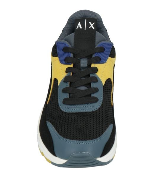 ARMANI EXCHANGE Blue Trainers for men