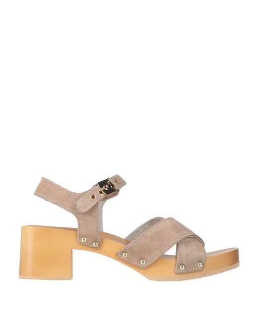 Scholl White Sandale