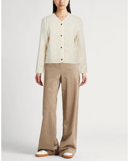Rag & Bone Natural Ivory Puffer Polyamide, Polyurethane