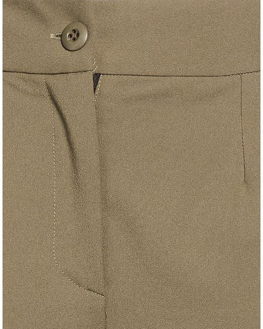 ALESSIA SANTI Natural Pants Polyester, Elastane