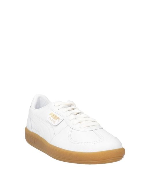 PUMA White Sneakers Leather for men