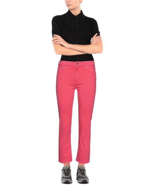 Care Label Pink Coral Jeans Cotton, Elastane
