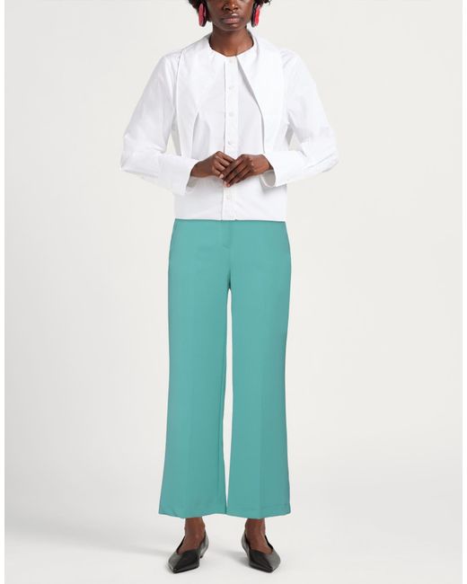 Kaos Blue Pants Polyester, Elastane