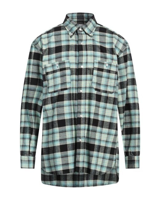 Facetasm Green Shirt for men