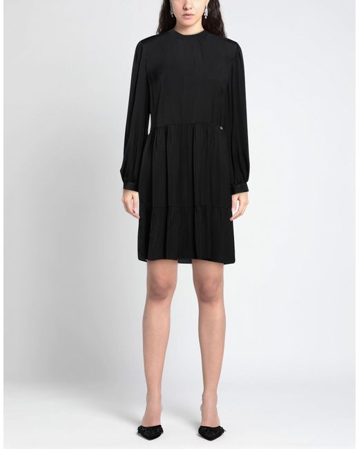 Twinset Black Mini Dress