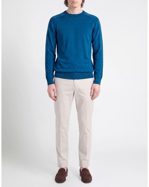 Moorer Pullover in Blue für Herren