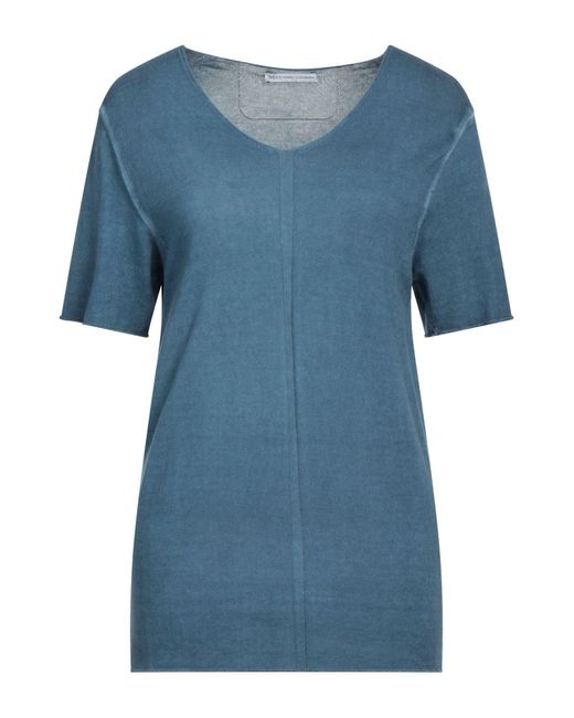 Daniele Alessandrini Blue Sweater Cotton for men