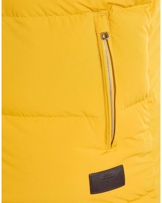 Dunhill Yellow Vest Polyamide, Elastane for men