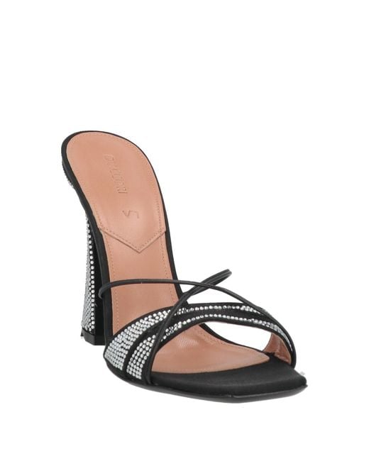 D'Accori Metallic Sandals