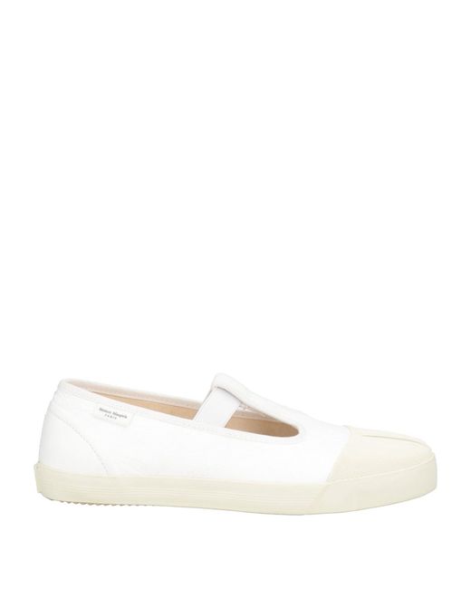 Maison Margiela Natural Ballet Flats Synthetic Fibers