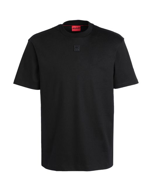 HUGO Black T-shirt for men