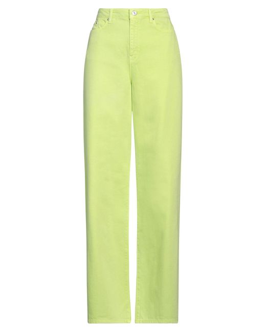 Pantalon en jean Karl Lagerfeld en coloris Yellow