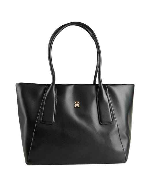 Tommy Hilfiger Black Handbag Polyurethane