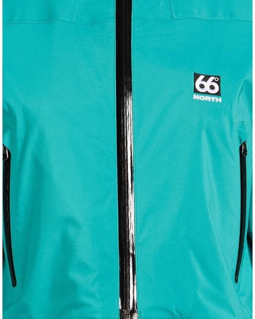 66 North Blue Jacket Nylon, Polyester