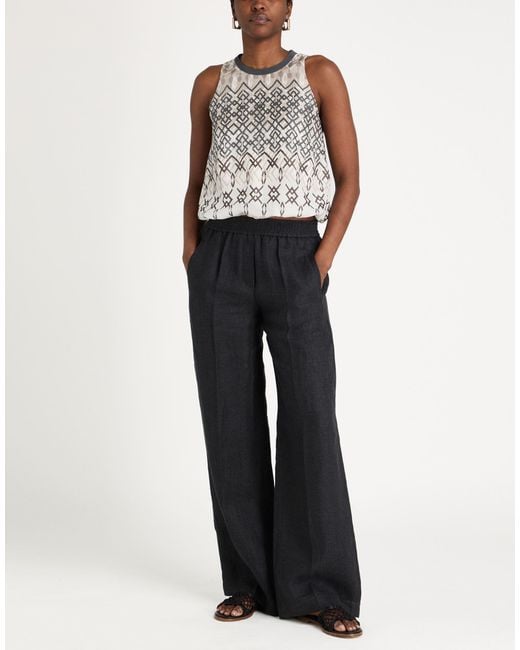 Brunello Cucinelli Natural Top Silk, Elastane