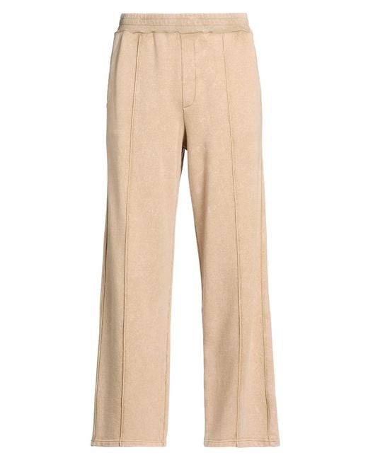 Roberto Collina Natural Pants Cotton, Elastane for men