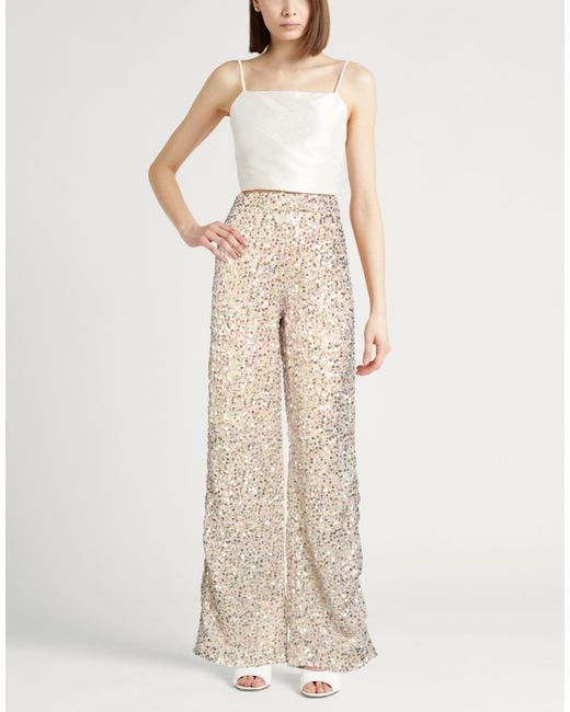 Jil Sander Natural Pants Polyester