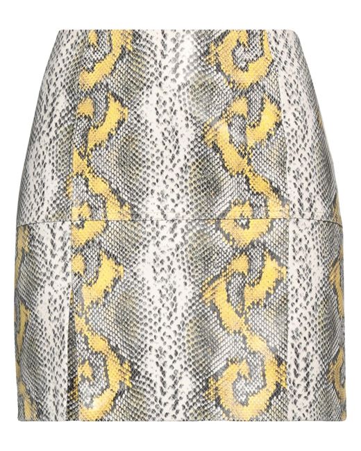 Dorothee Schumacher White Mini Skirt Lambskin