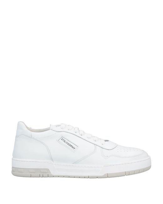 Stilosophy White Trainers for men