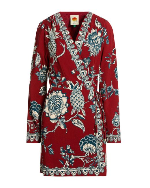 Vestito Corto di Farm Rio in Red