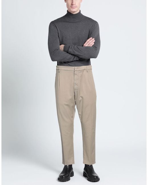 Dondup Gray Trouser for men