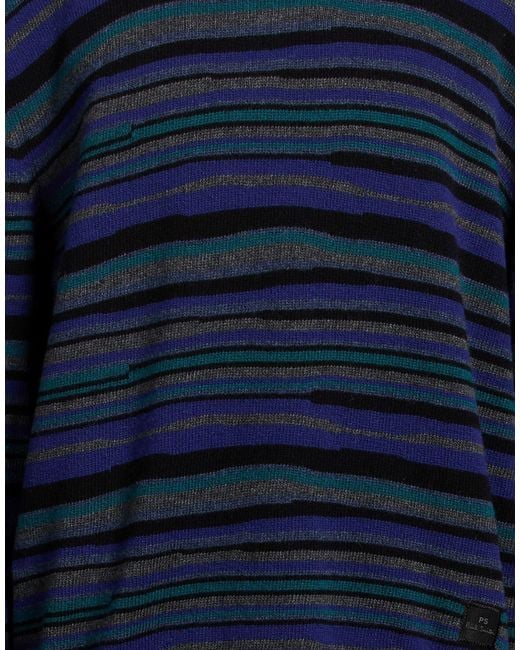 Paul Smith Blue Sweater Wool, Polyamide for men