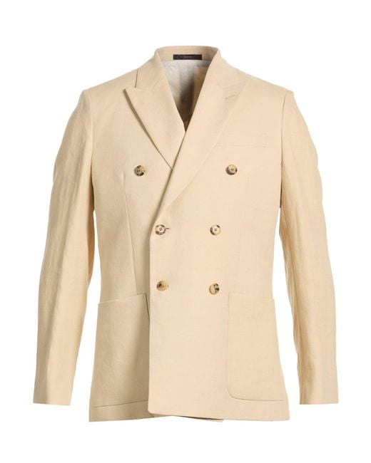 Paul Smith Natural Blazer Linen for men