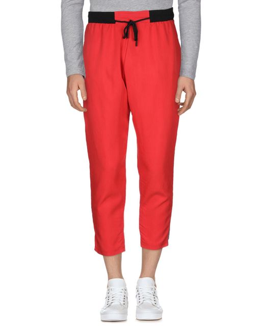 Numero 00 for Lotto Red Pants for men