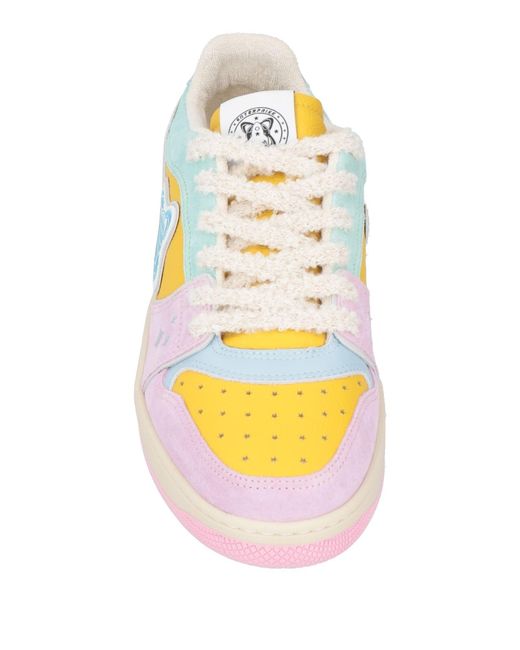 ENTERPRISE JAPAN Yellow Trainers for men